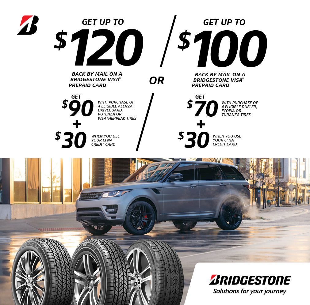 Bridgestone Promotion | Sanderson Auto Repair